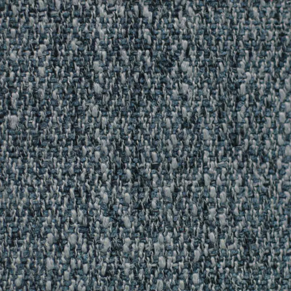 Letto Matrimoniale Rotondo di Design Rivestito in Tessuto Made in Italy - Rello Viadurini