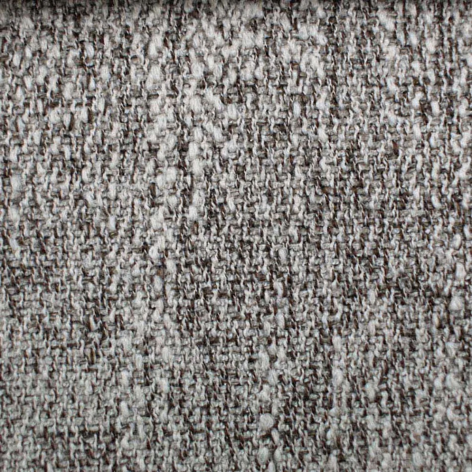 Letto Matrimoniale Rotondo di Design Rivestito in Tessuto Made in Italy - Rello Viadurini