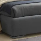 Letto matrimoniale senza box, design contemporaneo, Iorca by Bolzan Viadurini