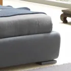 Letto matrimoniale senza box, design contemporaneo, Iorca by Bolzan Viadurini