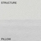 Letto Rotondo Matrimoniale Rivestito in Ecopelle di Design Made in Italy - Vesio Viadurini