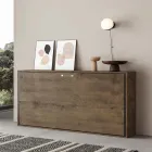 Letto Singolo a Scomparsa Orizzontale Made in Italy - Collaborativo Viadurini