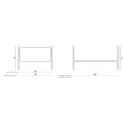 Letto Singolo con Struttura Coordinata in Ferro Made in Italy - Lillo Viadurini