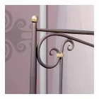 Letto Singolo in Ferro Battuto Auriga Viadurini