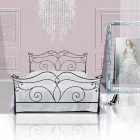 Letto Singolo in Ferro Battuto Febo Viadurini