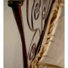 Letto Una Piazza e Mezzo in Ferro Battuto Ares Viadurini