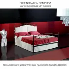 Letto Una Piazza e Mezzo in Ferro Battuto Cassiopea Viadurini