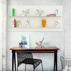Libreria da Appendere Skyline 186x86 Mabele Viadurini