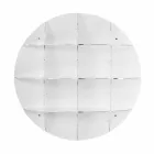 Libreria da parete bianca design moderno Gio, made in Italy Viadurini