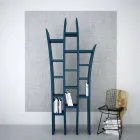 Libreria da terra design moderno Herba made in Italy Viadurini