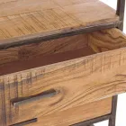 Libreria da Terra in Stile Industriale in Acciaio e Legno Homemotion - Zompo Viadurini