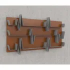  Libreria Design Battikuore 186x101 (3 Ripiani) Mabele Viadurini