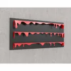 Libreria Design Kolata 186x86 (3 Ripiani) Mabele Viadurini