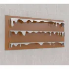 Libreria Design Kolata 186x86 (3 Ripiani) Mabele Viadurini