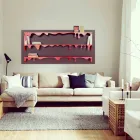 Libreria Design Kolata 186x86 (3 Ripiani) Mabele Viadurini