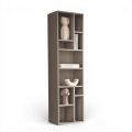 Libreria Verticale in Diverse Finiture in Nobilitato Made in Italy - Siviglia