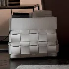 Lory portariviste da terra di design un cuoio, made in Italy Viadurini