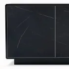 Madia con 3 Ante e Struttura Laccata e Laminata Made in Italy - Ferrara Viadurini