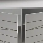 Madia con 3 Ante in Agglomerato Ligneo Verniciato - Ariete Viadurini