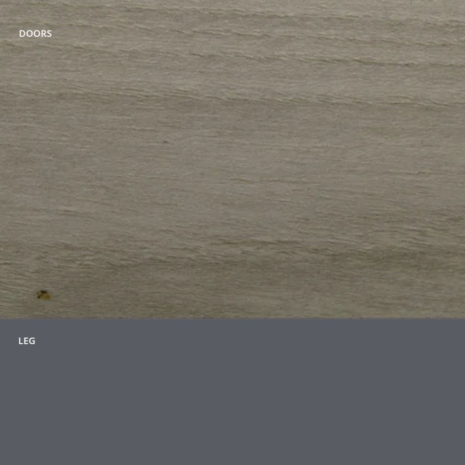 Madia da Soggiorno in Legno Opaco e Laminato HPL Made in Italy - Fiorenza Viadurini