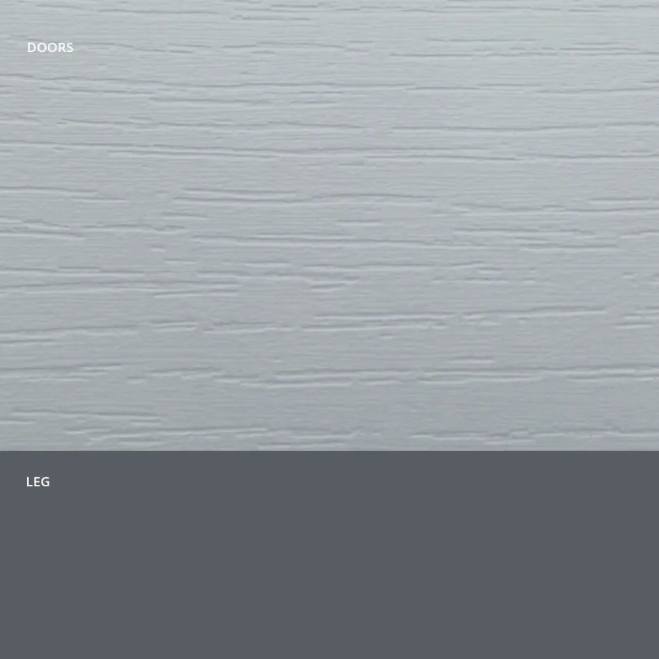 Madia da Soggiorno in Legno Opaco e Laminato HPL Made in Italy - Fiorenza Viadurini