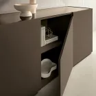 Madia in Nobilitato da Terra con Taglio in Diagonale Made in Italy - Seta Viadurini