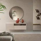 Madia in Nobilitato Sospesa in Due Colorazioni Made in Italy - Miral Viadurini
