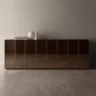 Madia Moderna a Specchio in Legno dal Design Elegante Made in Italy - Ester Viadurini