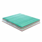 Materasso Una Piazza e Mezzo in Memory e Carbon Resistex Made in Italy – Villa Viadurini