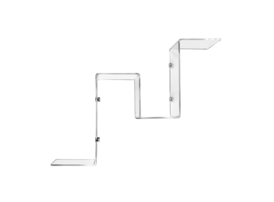 20 Pezzi Trasparenti Durevoli In Plastica Supporto Per Mensola Pioli Staffe Per Mensola Pioli Per Armadi Ripiani Hardware Di Montaggio Per Tavole Di Legno Facile - Foto 7