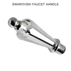 Miscelatore Bidet Stile Classico in Ottone Fatto a Mano con Leva - Noriana Viadurini