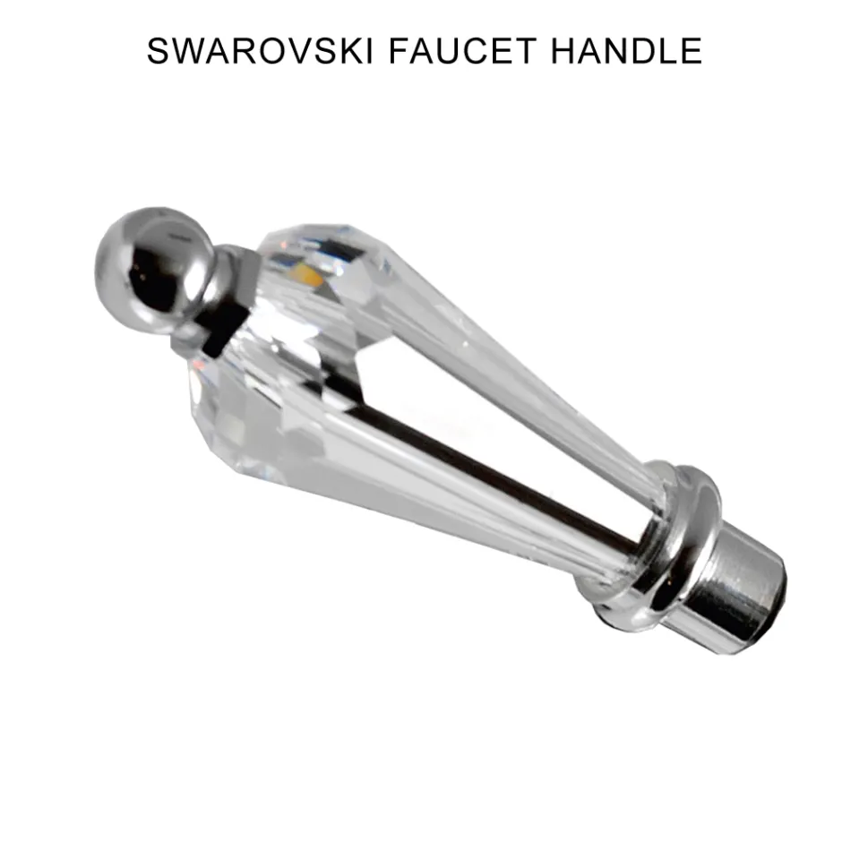 Miscelatore Bidet Stile Classico in Ottone Fatto a Mano con Leva - Noriana Viadurini