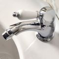 Miscelatore Bidet Stile Classico in Ottone Fatto a Mano con Leva - Noriana