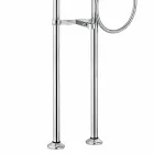 Miscelatore Classico a Pavimento per Vasca in Ottone Made in Italy - Omidio Viadurini