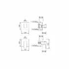 Miscelatore Doccia con Deviatore a 5 Uscite Made in Italy - Sika Viadurini