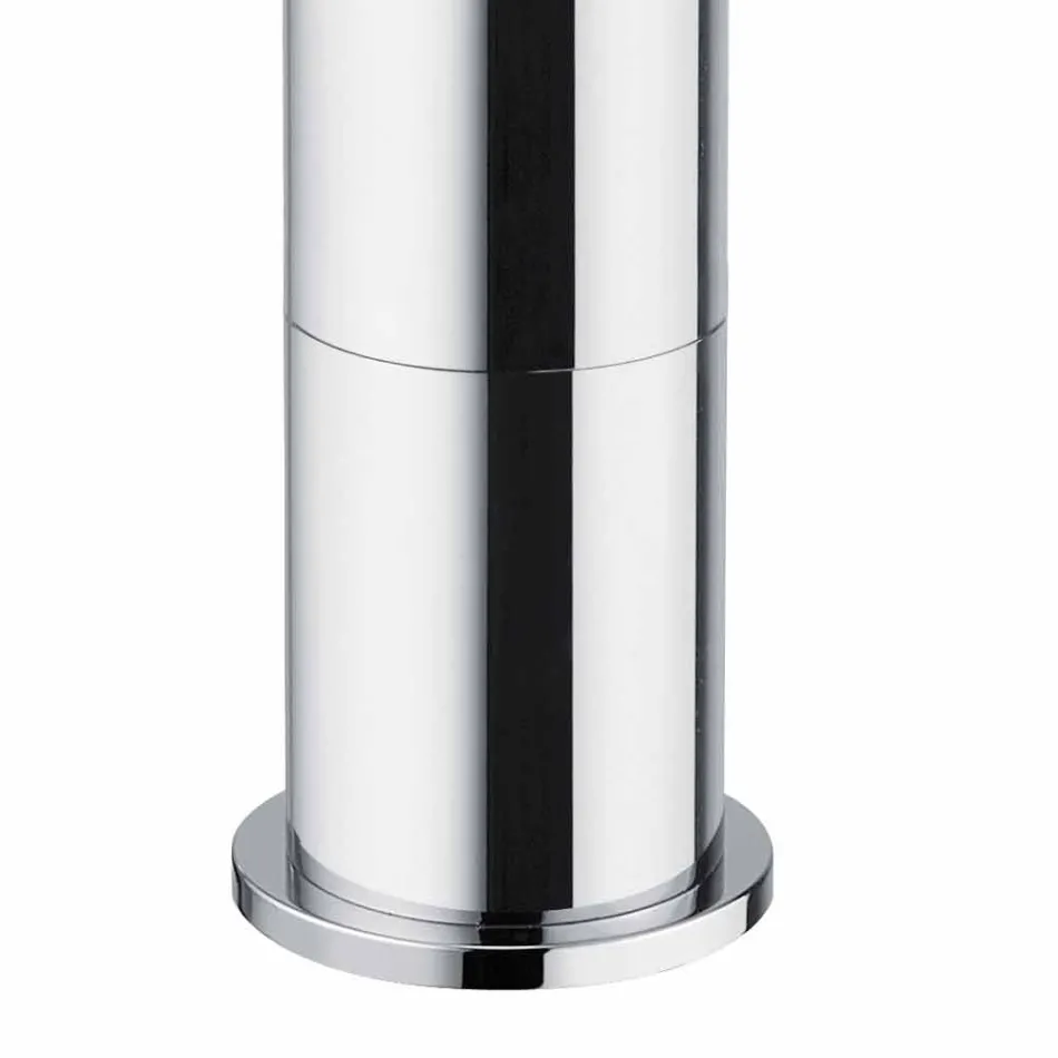 Miscelatore Lavabo Bagno in Ottone Cromato Senza Scarico Made in Italy - Ermia Viadurini