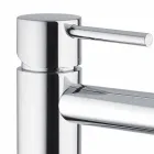 Miscelatore Lavabo Bagno in Ottone Cromato Senza Scarico Made in Italy - Ermia Viadurini