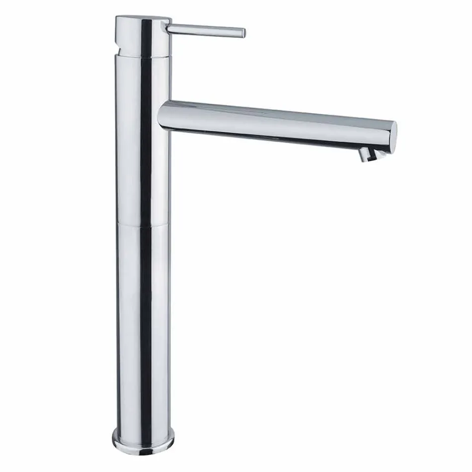 Miscelatore Lavabo Prolungato in Ottone Senza Scarico Made in Italy - Ermia Viadurini