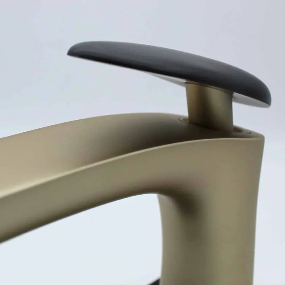 Miscelatore Moderno in Ottone Colorato o Cromo di Design Made in Italy - Sergio Viadurini