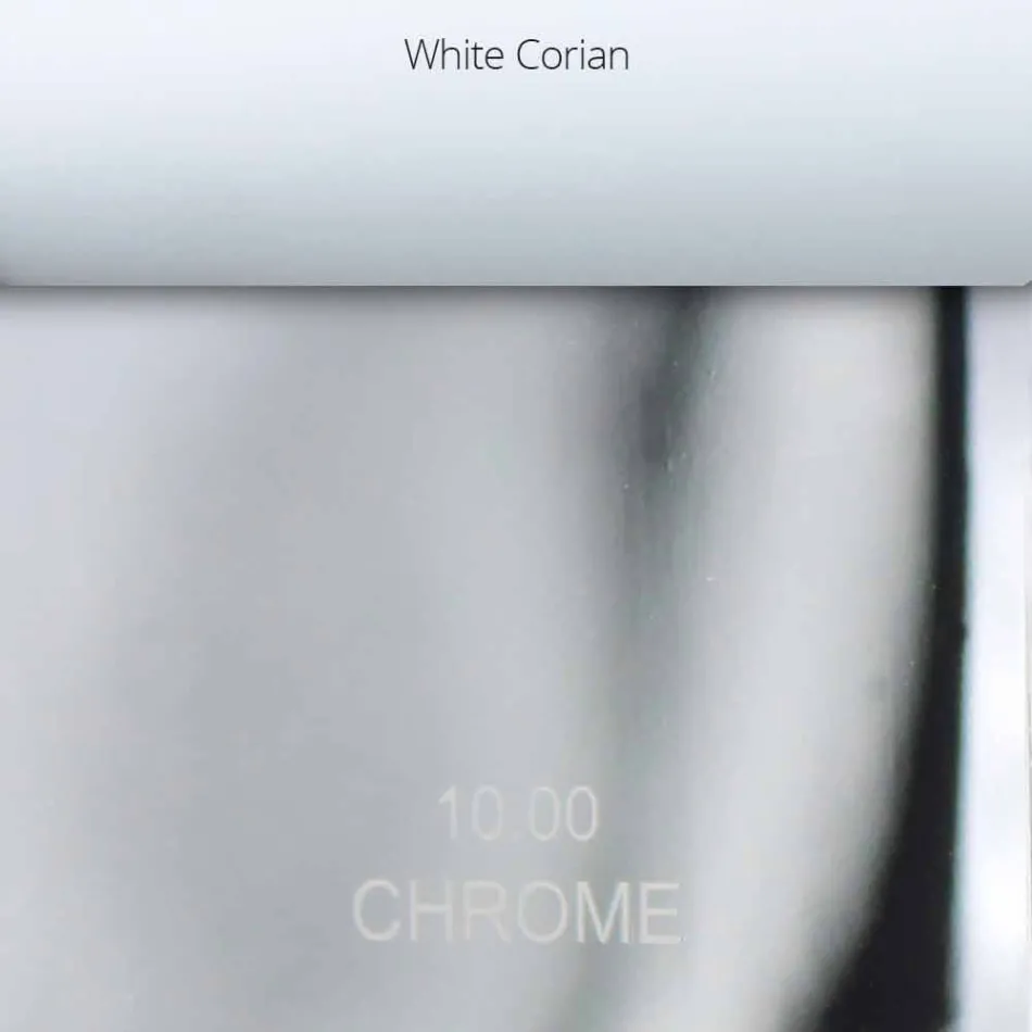 Miscelatore Moderno in Ottone Colorato o Cromo di Design Made in Italy - Sergio Viadurini