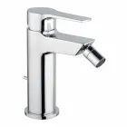 Miscelatore Moderno per Bidet in Ottone con Scarico Made in Italy - Sindra Viadurini