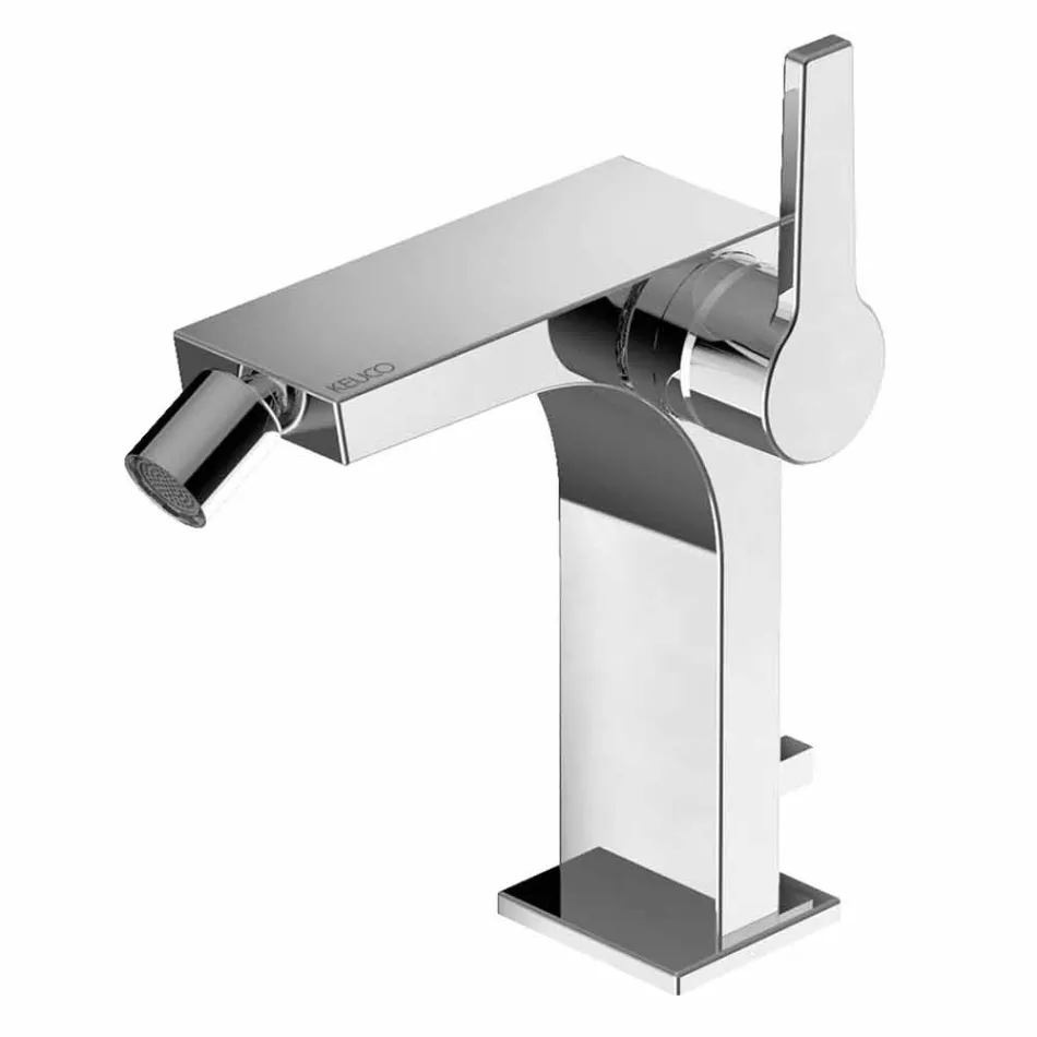 Miscelatore Monocomando Moderno per Bidet in Metallo con Scarico - Etto Viadurini