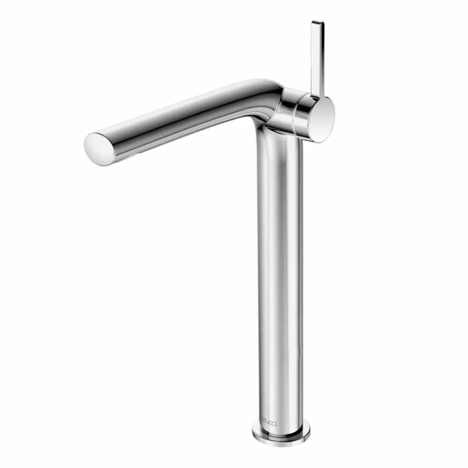 Miscelatore Monocomando Moderno per Lavabo Senza Scarico in Metallo - Pinto Viadurini