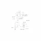 Miscelatore per Lavabo a 3 Fori Alto 130 mm in Ottone Made in Italy - Binsu Viadurini