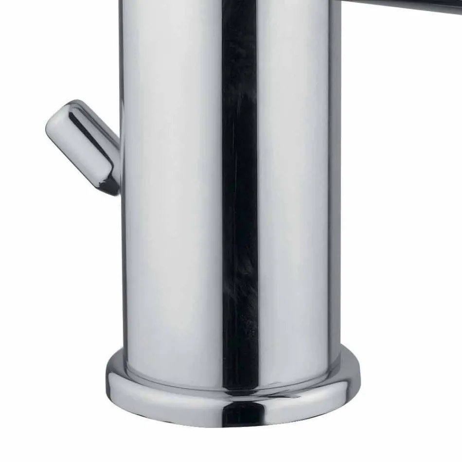 Miscelatore per Lavabo Bagno in Ottone Cromato Moderno Made in Italy - Ermia Viadurini