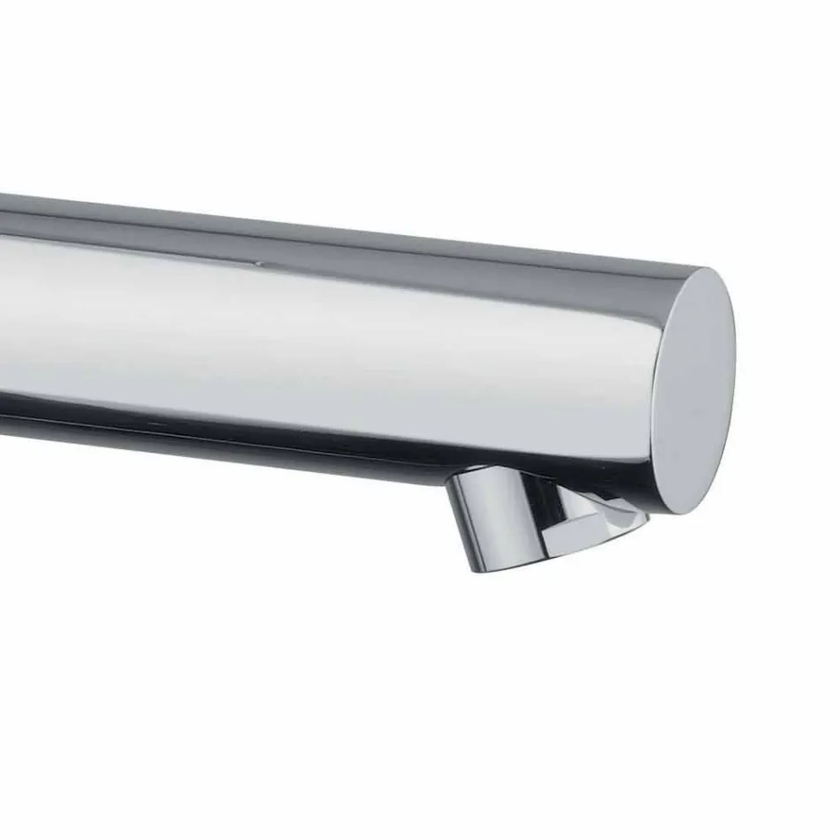 Miscelatore per Lavabo Bagno in Ottone Cromato Moderno Made in Italy - Ermia Viadurini