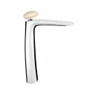 Miscelatore per Lavabo Bagno in Ottone di Design Made in Italy - Besugo Viadurini