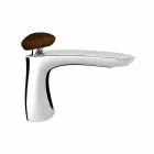 Miscelatore per Lavabo Bagno Moderno in Ottone Made in Italy - Besugo Viadurini