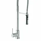 Miscelatore per Lavabo Cucina in Ottone con Doccetta Made in Italy - Kalimo Viadurini