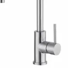 Miscelatore per Lavabo Cucina Orientabile in Acciaio Inox Made in Italy - Lilio Viadurini